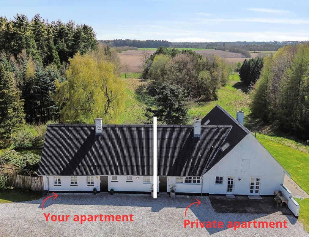 Charmerende Lejlighed Pa Landet Med Privat Skov Bjergby Exterior photo